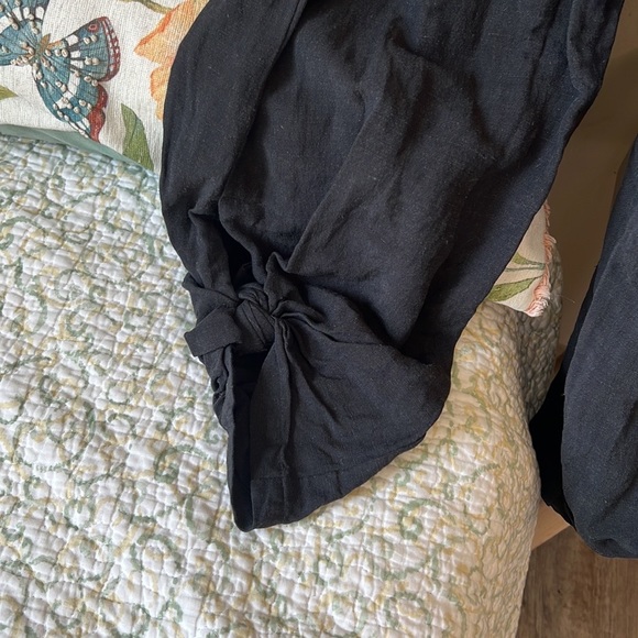 Hatch Maternity NOA Linen Blend Jumpsuit 0 XS - Picture 7 of 9